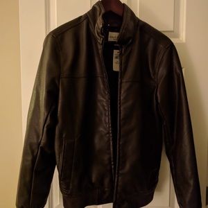 Cole Haan Mock Leather Jacket